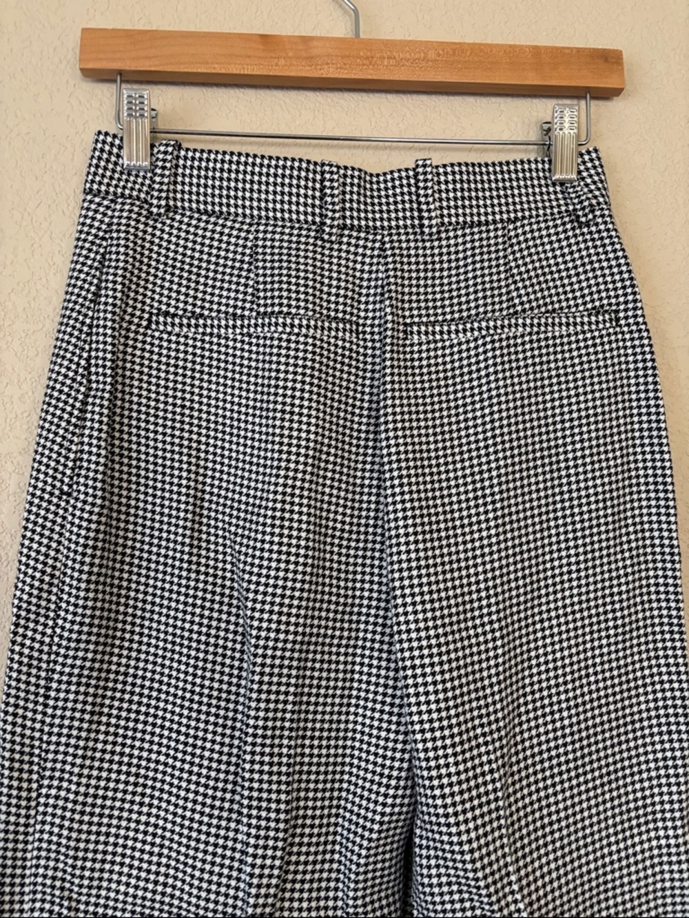 Theory Classic Black & White Houndstooth Womenβs Dress Pants- NWT - Picture 4 of 5
